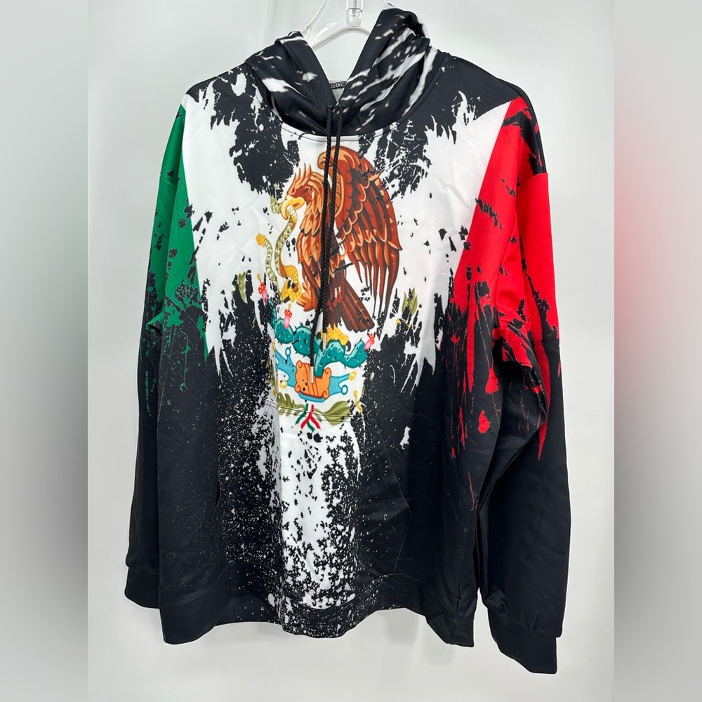 Men’s Viva México Splatter Hoodie